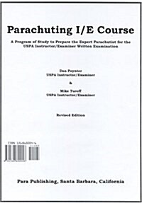 Parachuting I-E Course (Paperback)