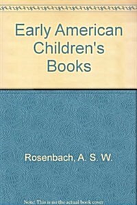 Early American Childrens Books (Hardcover)