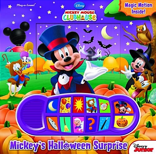 Mickeys Halloween Surprise Play-a-Sound (Board Book)