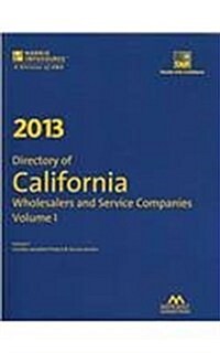 Directory of California Wholesalers and Service Companies 2013 (Paperback)