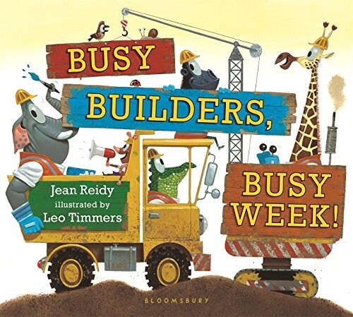 Busy Builders, Busy Week! (Board Book)