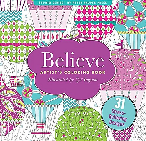 Color Bk Believe in Yourself (Paperback)