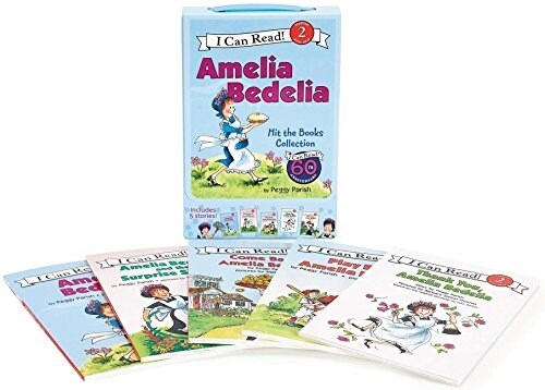 Amelia Bedelia 5-Book I Can Read Box Set #1: Amelia Bedelia Hit the Books (Boxed Set)
