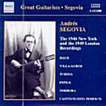 [수입] Andres Segovia - The 1946 New York & 1949 London Recordings