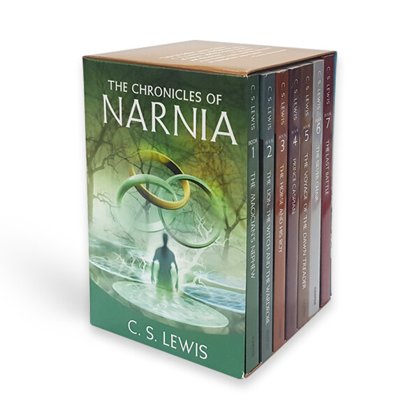 The Chronicles of Narnia Rack Paperback 7-Book Box Set: 7 Books in 1 Box Set (Boxed Set)