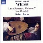 [중고] Sylvius Leopold Weiss - Lute Sonatas Vol.7 / Robert Barto