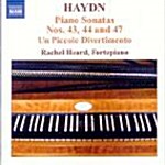 [수입] Joseph Haydn - Piano Sonatas Nos 43, 44 And 47 / Rachel Heard