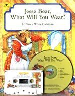 Jesse Bear, What Will You Wear? (Paperback + CD 1장 + 테이프 1개) - 문진영어동화 Best Combo 1-11 (paperback set)