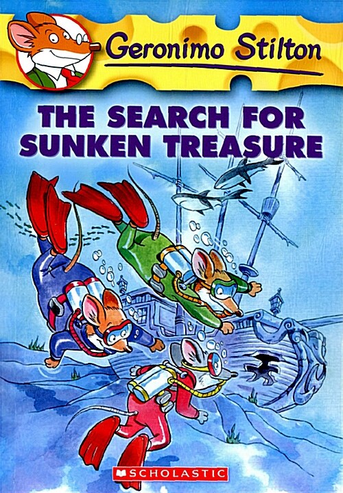 [중고] Geronimo Stilton #25: The Search for Sunken Treasure (Paperback)