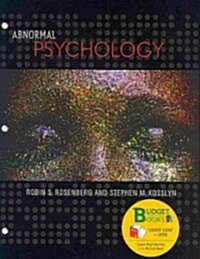 Abnormal Psychology (Loose Leaf)