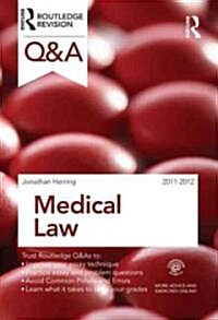 Q&A Medical Law 2011-2012 (Paperback, 1st)