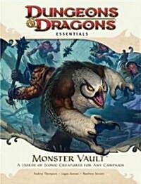 Monster Vault: A Horde of Iconic Creatures for Any Campaign [With Die-Cut Monster Tokens and Fold-Out Battle Map and Booklet]                          (Paperback)