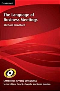 The Language of Business Meetings (Hardcover)