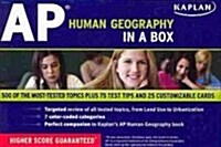 Kaplan AP Human Geography in a Box (Cards, FLC)