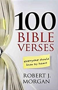 100 Bible Verses Everyone Should Know by Heart (Paperback)