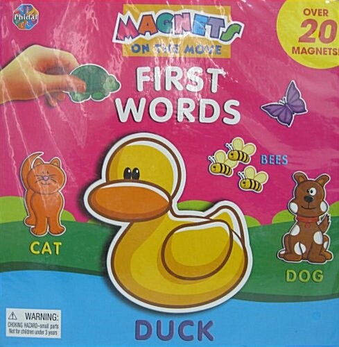 First Words (Magnets on the Move) (Board book)