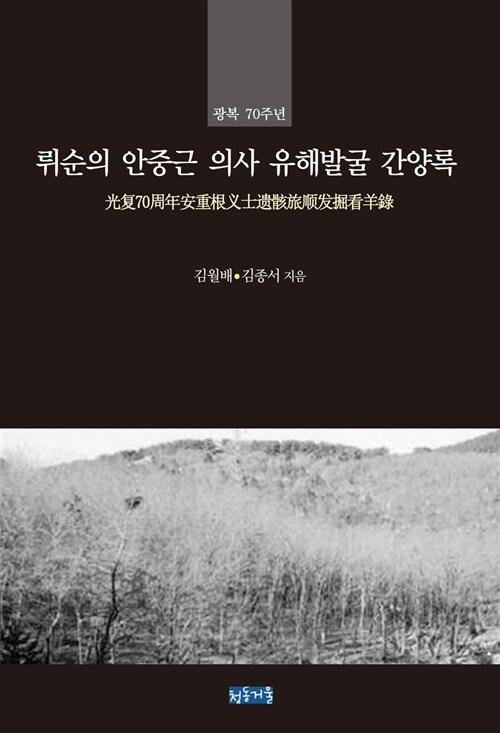 [중고] 뤼순의 안중근 의사 유해발굴 간양록