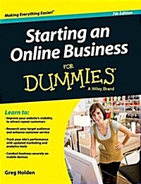 Starting an Online Business for Dummies (Hardcover, 7)