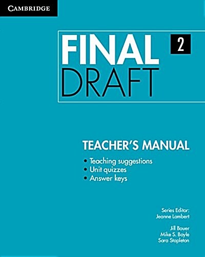 Final Draft Level 2 Teachers Manual (Paperback)