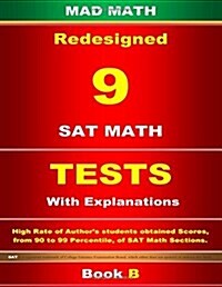 Book B Redesigned SAT Math 10 Tests (Paperback)