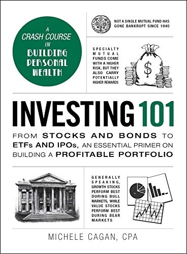 [중고] Investing 101: From Stocks and Bonds to Etfs and IPOs, an Essential Primer on Building a Profitable Portfolio (Hardcover)