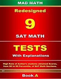 Book a Redesigned SAT Math 10 Tests (Paperback)