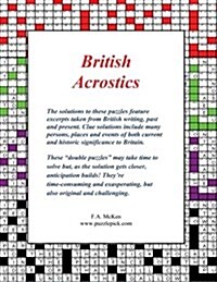 British Acrostics (Paperback)