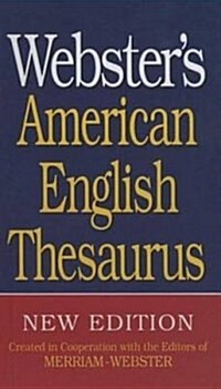 Websters American English Thesaurus (Prebound)