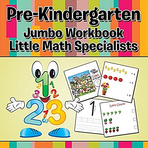 Pre-Kindergarten Jumbo Workbook: Little Math Specialists (Paperback)