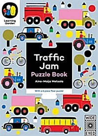 [중고] Traffic Jam: Puzzle Book - With a 6 Piece Floor Puzzle! (Board Book)