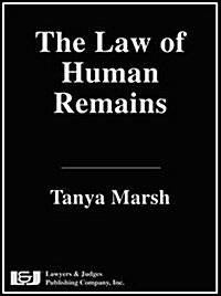 The Law of Human Remains (Hardcover)
