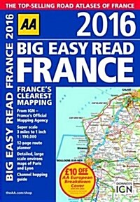 AA Big Easy Read France (Spiral Bound, 11 Rev ed)