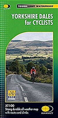 Yorkshire Dales for Cyclists XT100 (Sheet Map, folded)