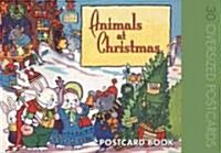 Animals at Christmas: Postcard Book (Novelty)