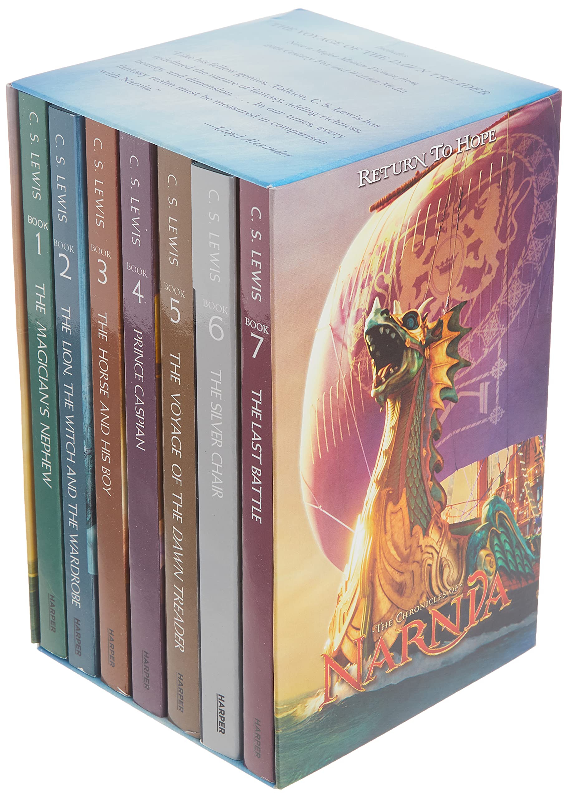 [중고] The Chronicles of Narnia Movie Tie-In 7-Book Box Set: The Classic Fantasy Adventure Series (Official Edition) (Boxed Set)