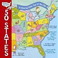 [중고] 50 States: A State-By-State Tour of the USA (Hardcover)