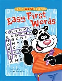 First Word Search: Easy First Words (Paperback)