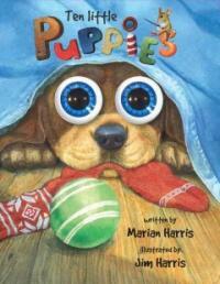 Ten Little Puppies (Board Book)