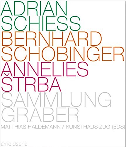Adrian Schiess, Bernhard Schobinger, Annelies Strba: Graber Collection (Paperback)