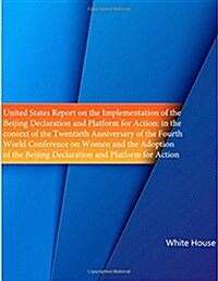 United States Report on the Implementation of the ?Beijing Declaration and Platform for Action: In the Context of the Twentieth Anniversary of the Fou (Paperback)