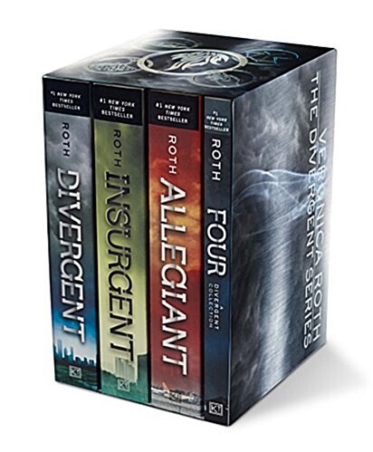 Divergent Series Set: Divergent, Insurgent, Allegiant, Four (Boxed Set, 미국판)