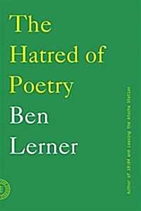 The Hatred of Poetry (Paperback)