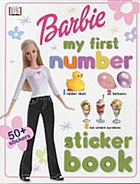 Barbie: My First Number Sticker Book (Paperback)