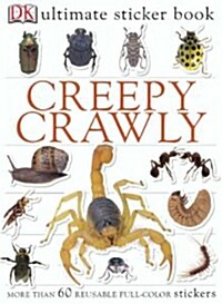 [중고] Creepy Crawlies Sticker Book (Paperback)