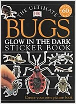 Glow in the Dark Bugs Sticker Book (Paperback)