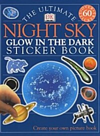 [중고] Glow in the Dark Night Sky Sticker Books (Paperback)