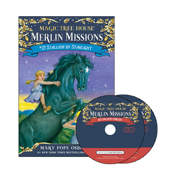 Merlin Mission #21 : Stallion by Starlight (Paperback + CD )