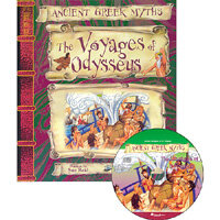 Ancient Greek Myths : The Voyages of Odysseus (Paperback + CD)