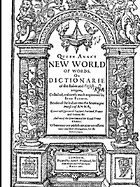 Florios Italian English Dictionary of 1611 (Paperback)