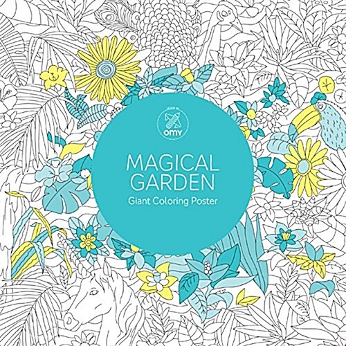 Magical Garden: Giant Coloring Poster (Other)